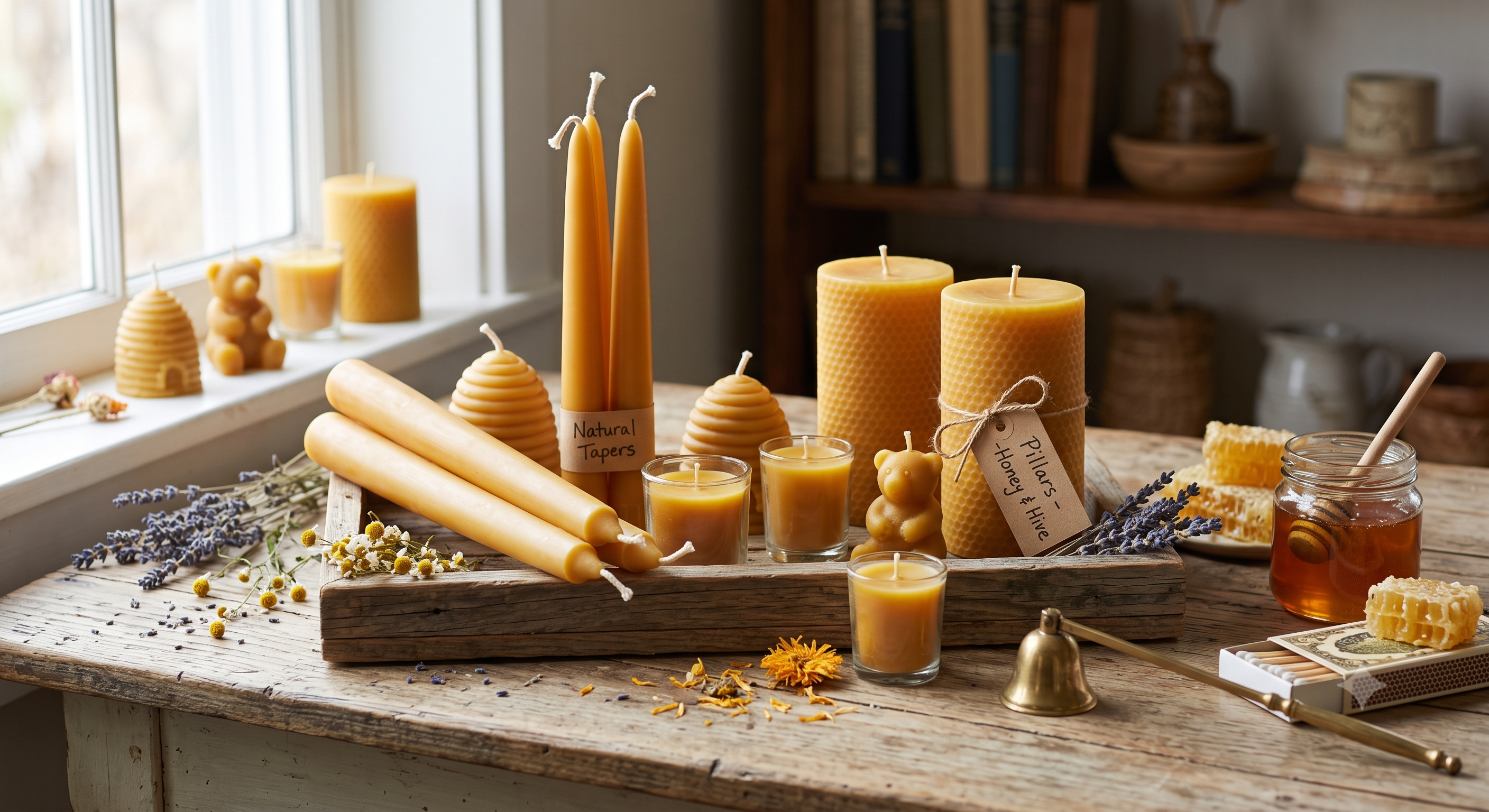 Beeswax Candle Collection
